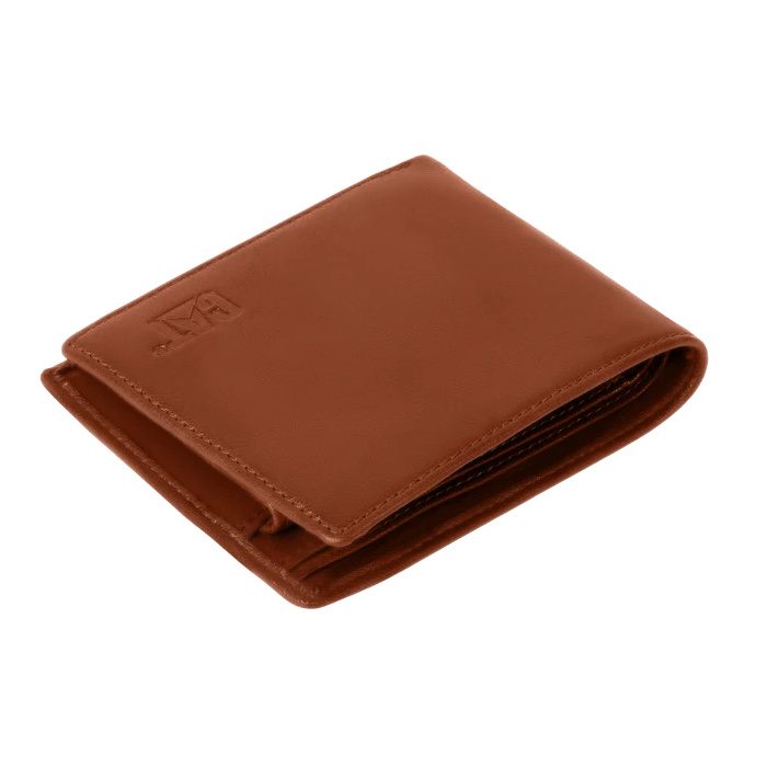 Billetera CAT Ethiopian Leather Wallet Marron
