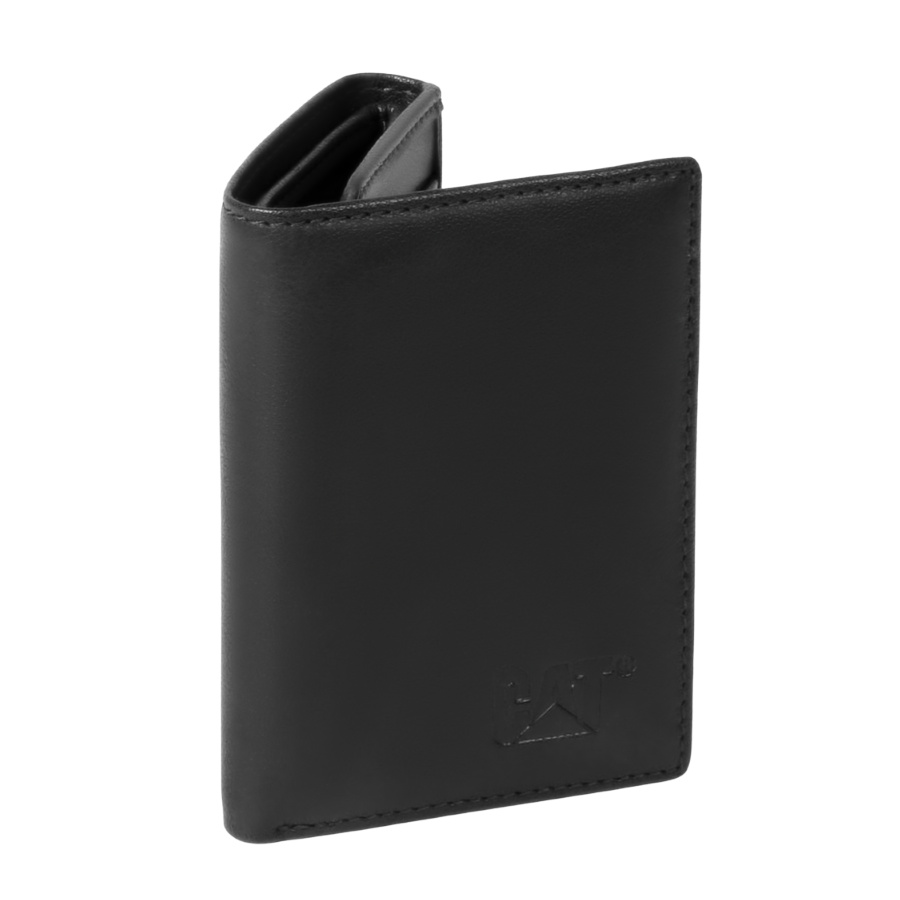 Billetera CAT Kenya Leather Wallet Negro