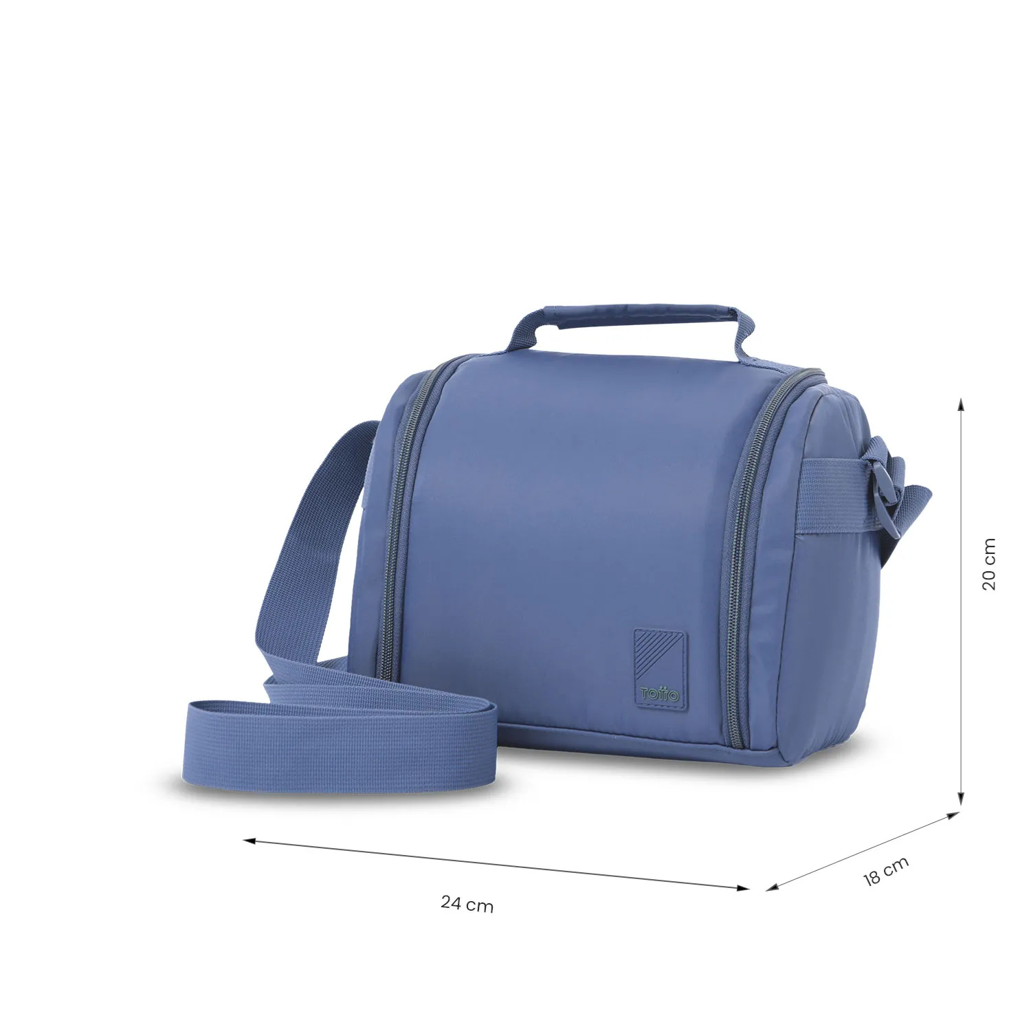 Lonchera Totto Tracer Azul