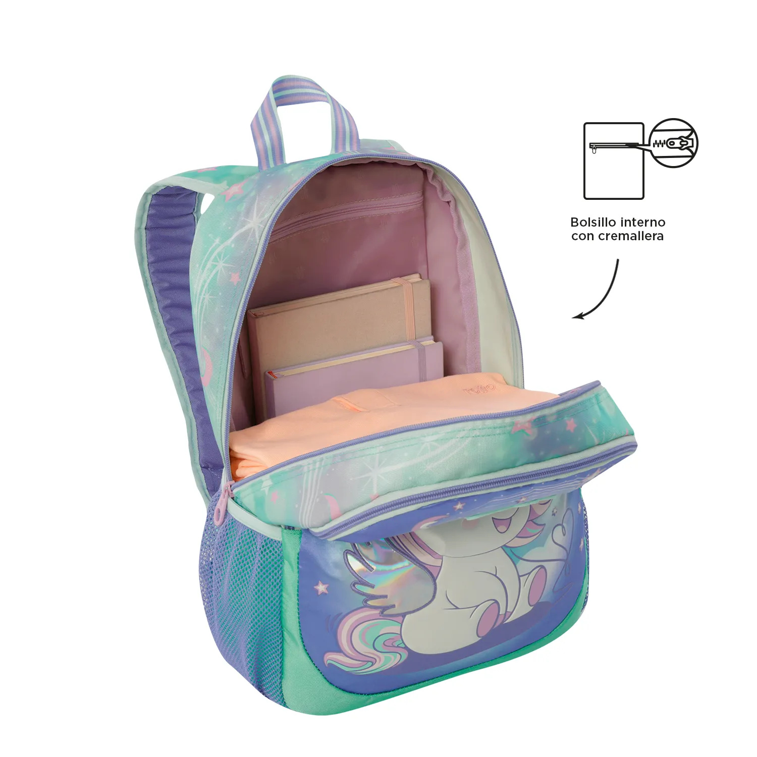 Bolso Totto Magic Dreams Morral Unicornio
