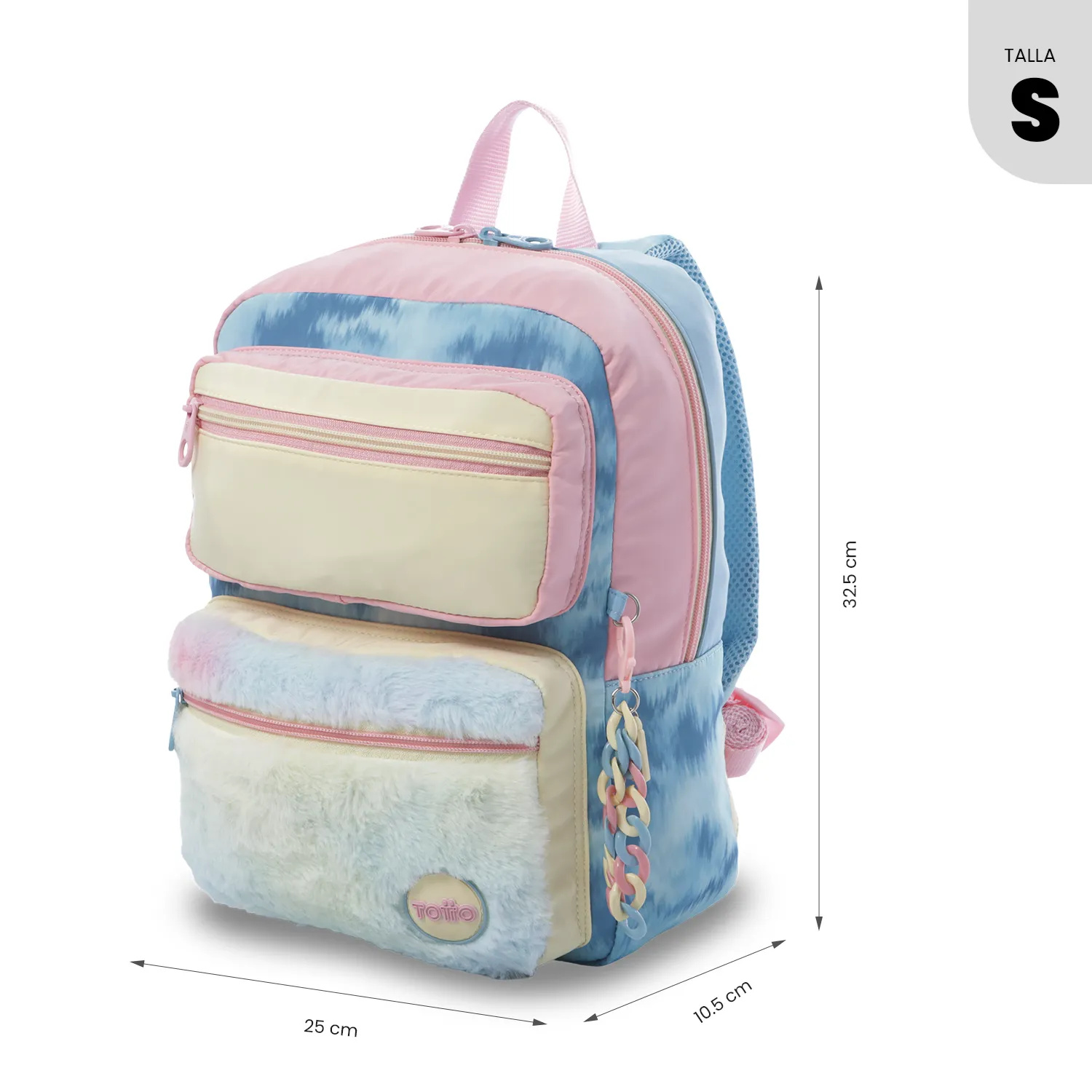 Bolso Totto Bloum Morral Azul