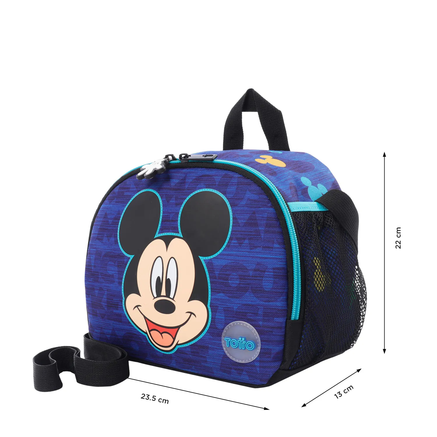 Lonchera Totto Mickey Mouse Azul