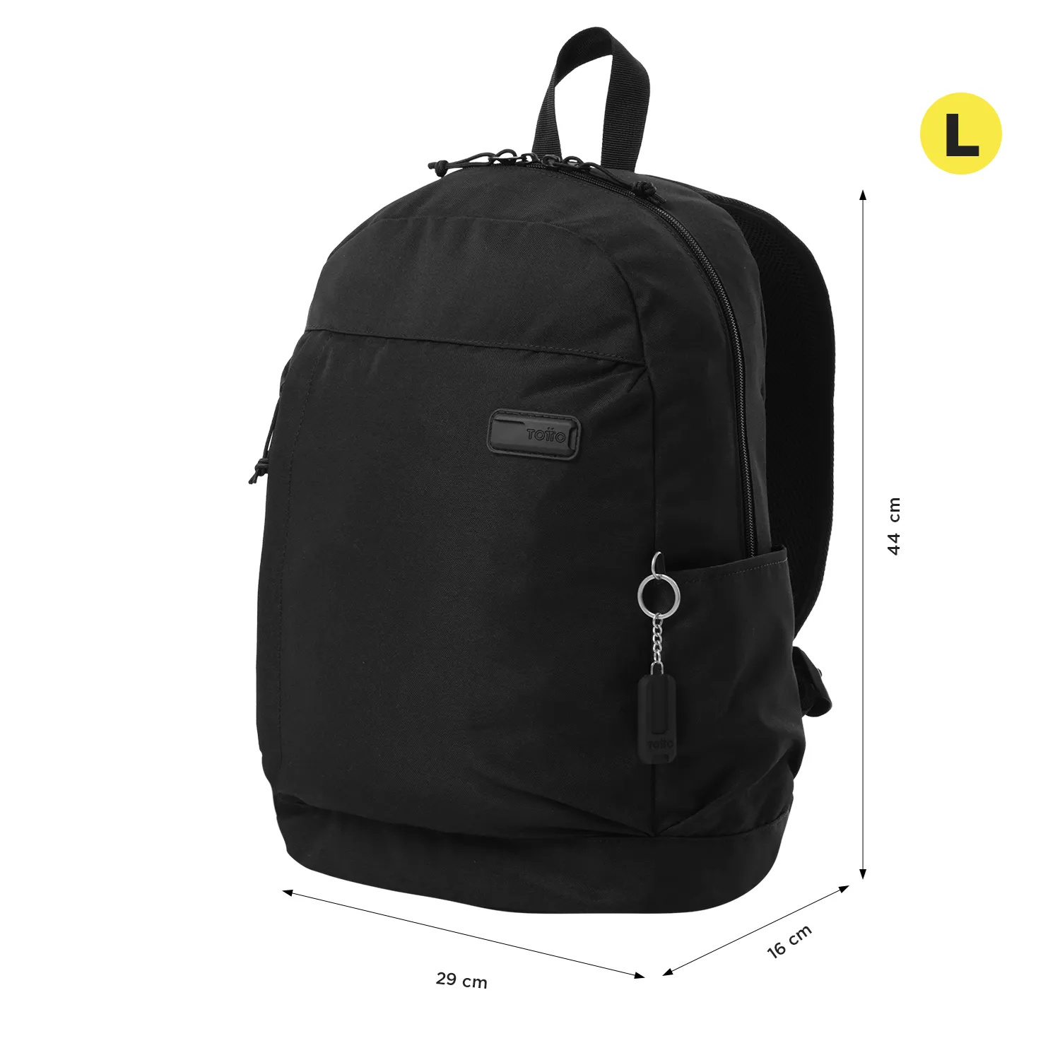 Bolso Totto Yuno Morral Negro