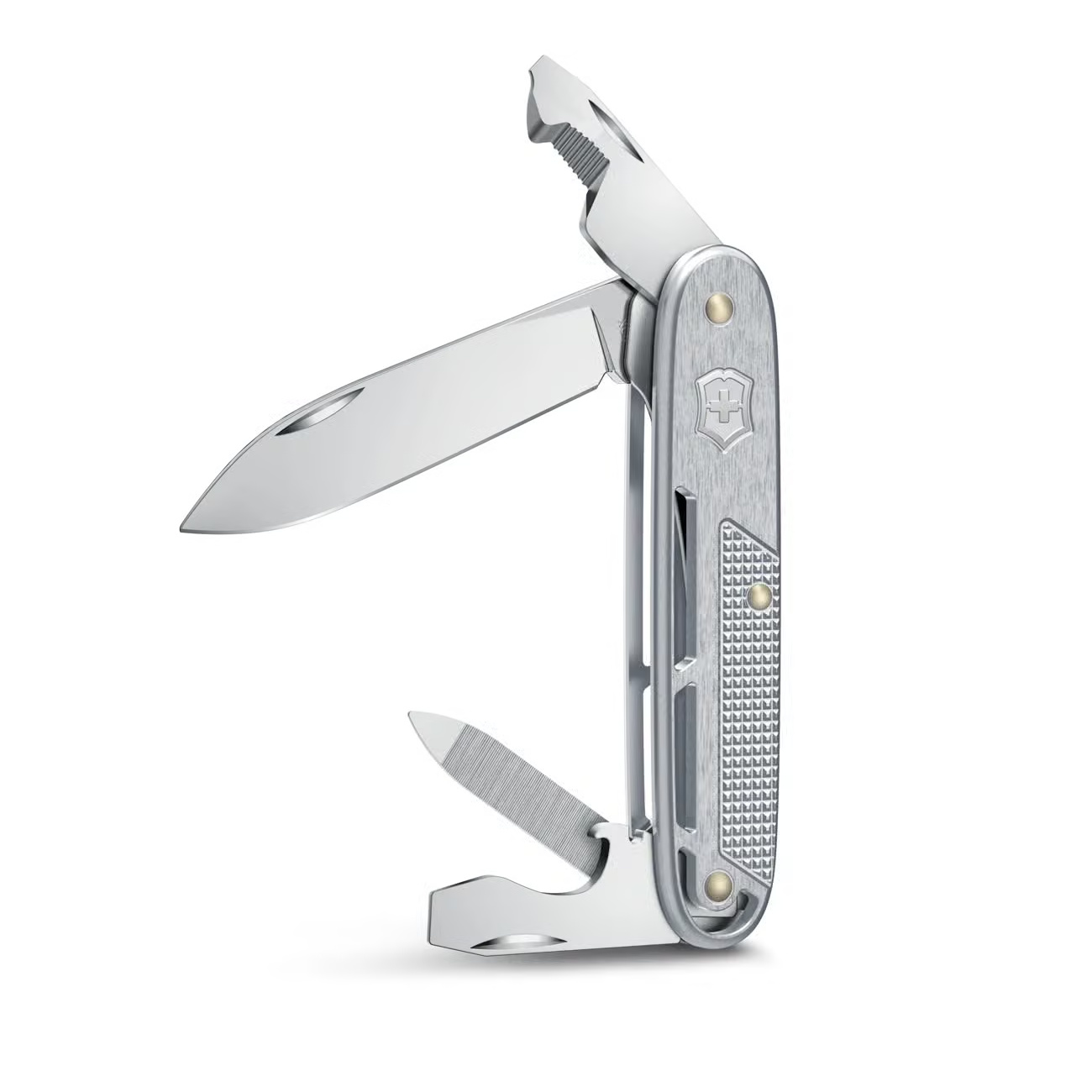 Navaja Victorinox Synergy Alox Gris Multifuncional