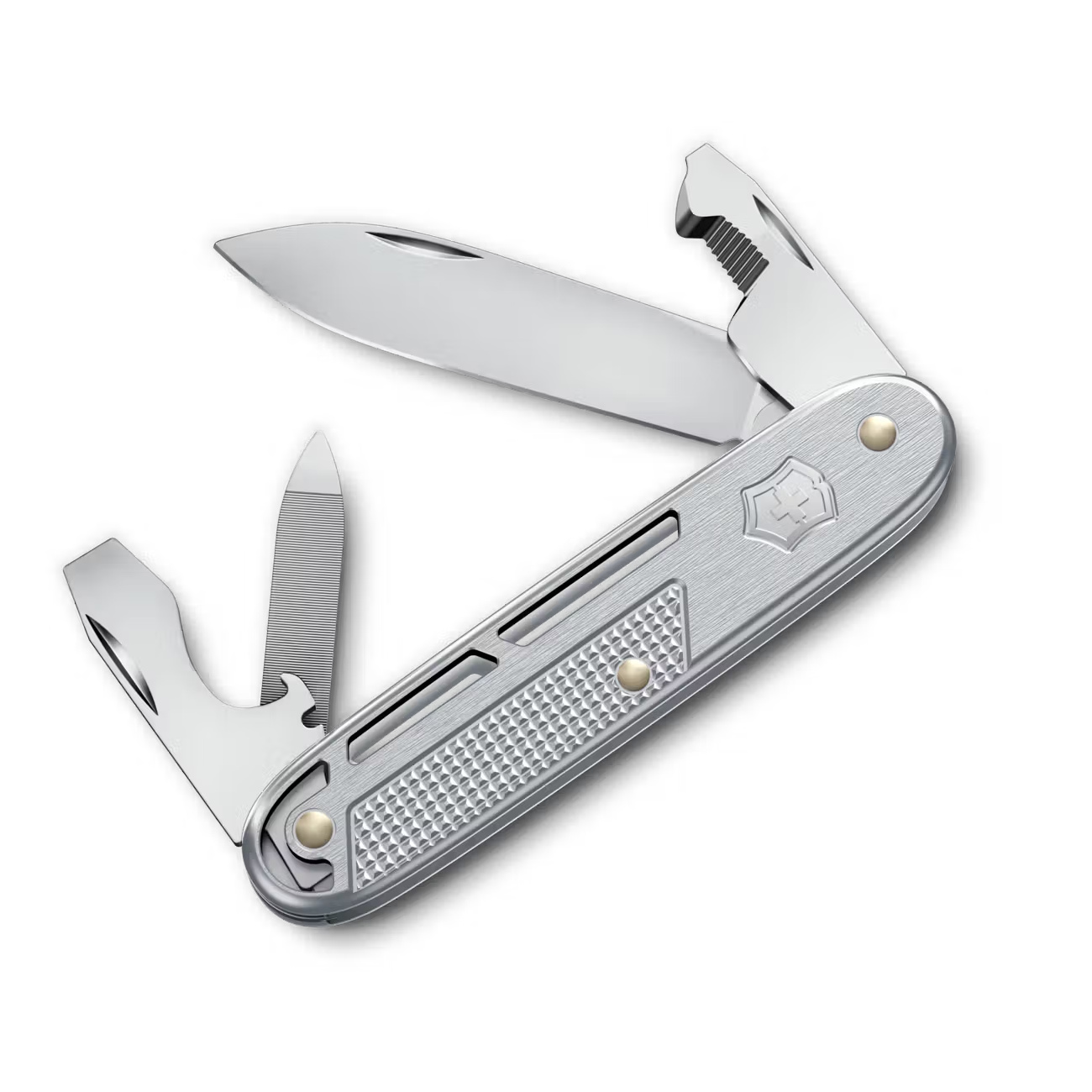 Navaja Victorinox Synergy Alox Gris Multifuncional