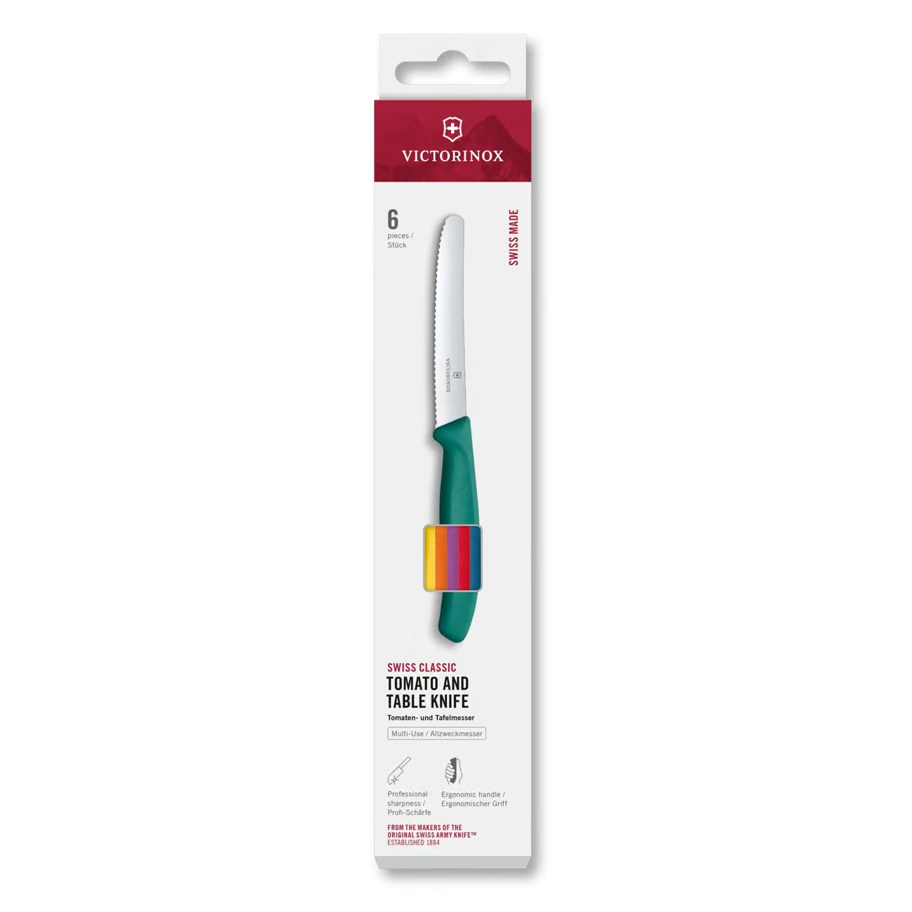 Set de Cuchillos Victorinox para Tomate Colores Variados