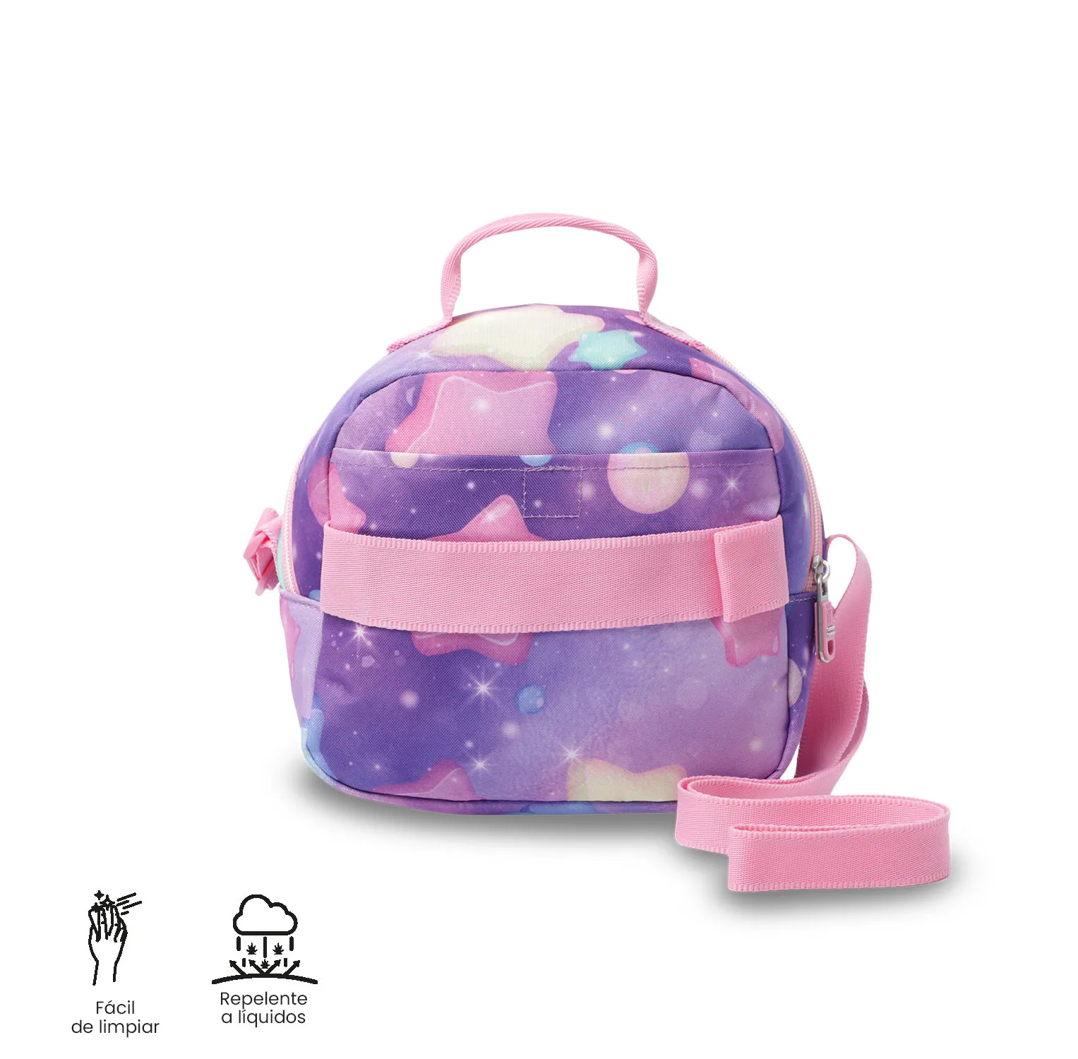 lonchera Totto Borrador Rosado Cosmico