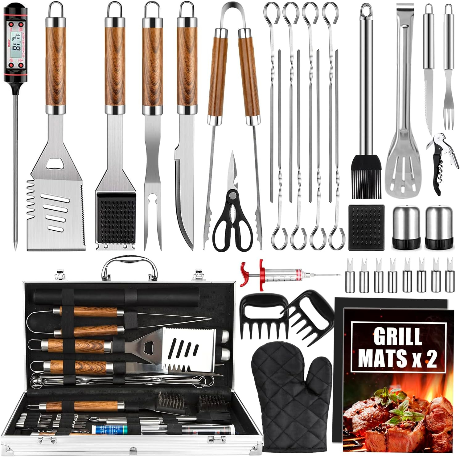 Set Parrillero Cifaisi con Maletin 38 Piezas