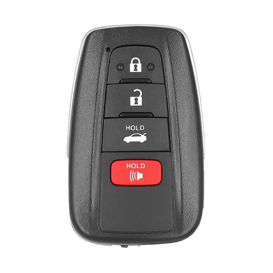 Llave KD tipo Toyota Proximidad 4 Botones ZB36