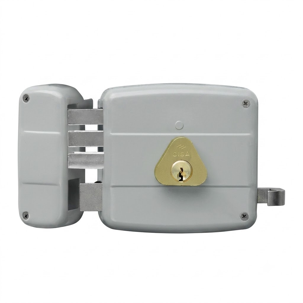 Cerradura Cisa de Sobreponer 3x3 (Cilindro Suelto)