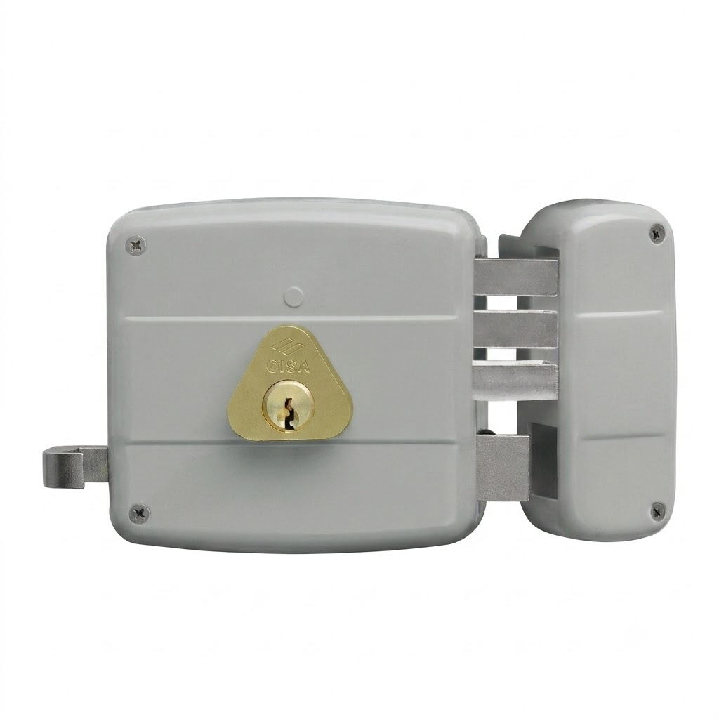 Cerradura Cisa de Sobreponer 3x3 (Cilindro Suelto)