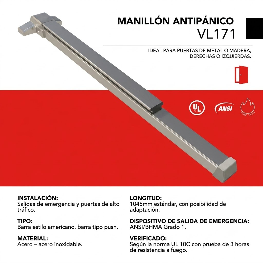 Manillon Antipanico Visalock
