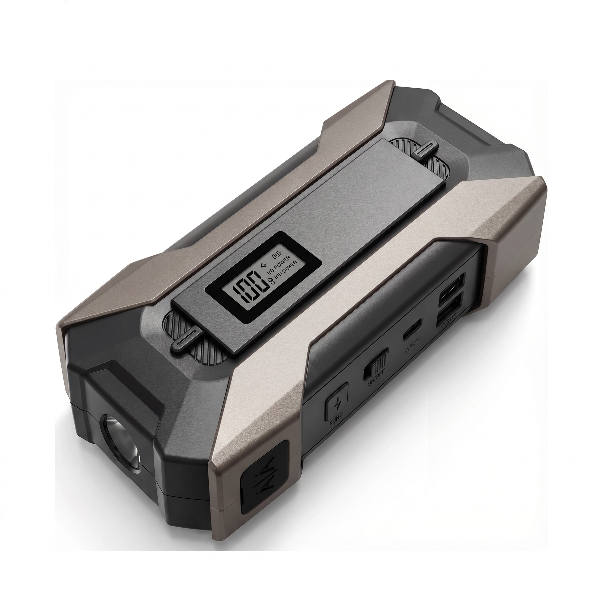 Arrancador Jumper Bateria Portatil 12000 mAh